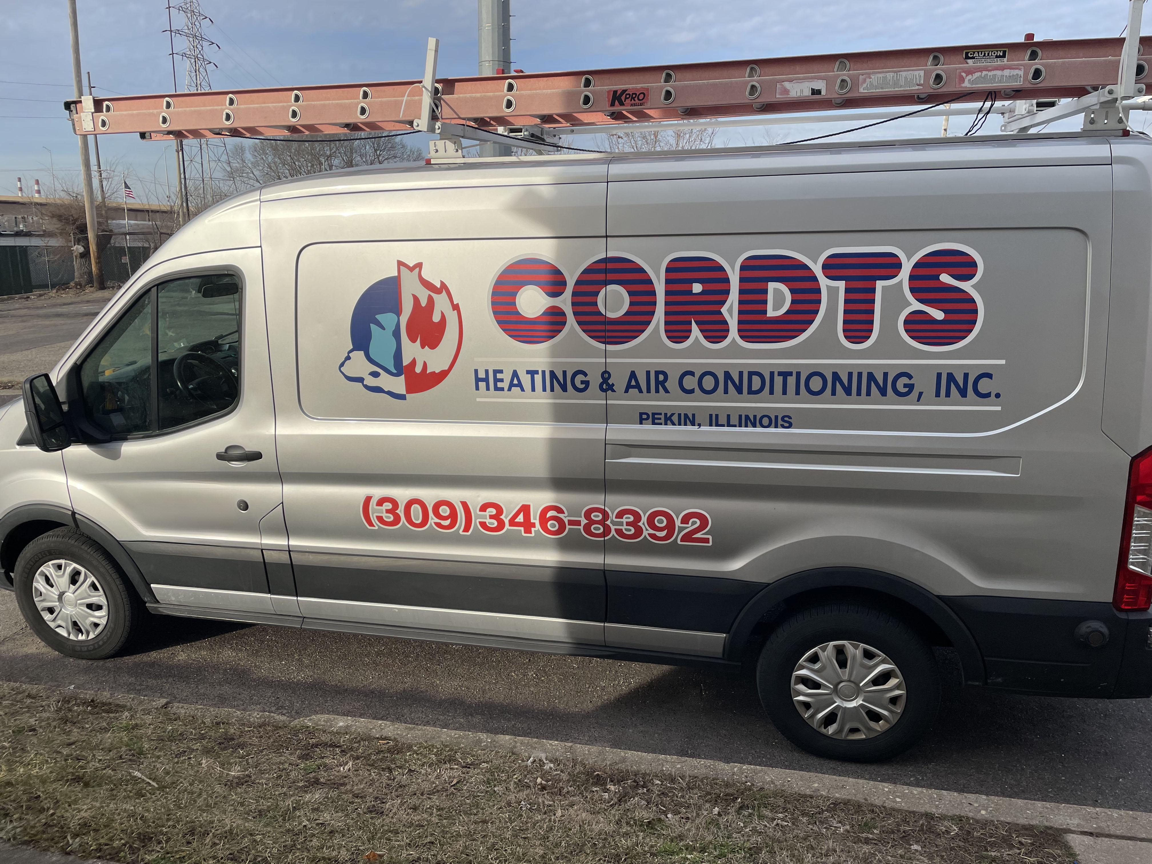 Cordts branded service van